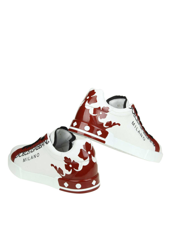 dolce and gabbana red and white