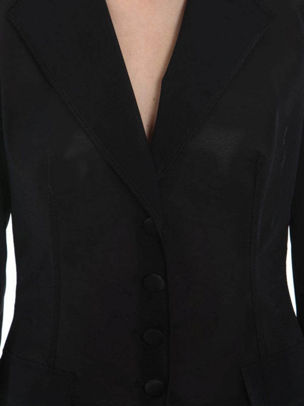 sheer blazer