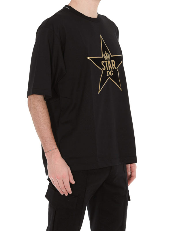 تی شرت Dolce \u0026 Gabbana - Star DG patch 