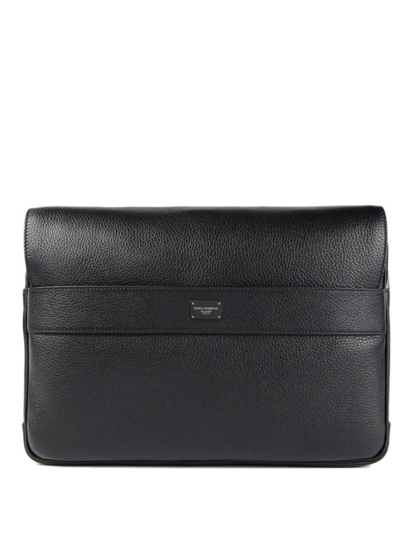 d&g leather man bag