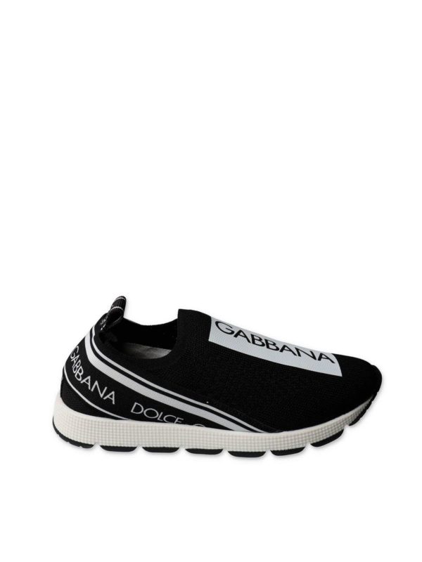 Trainers Dolce & Gabbana Jr - Logo sneakers in black - D10723AH67789690