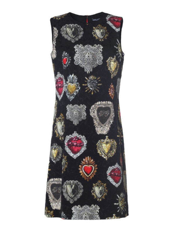 dolce and gabbana heart dress