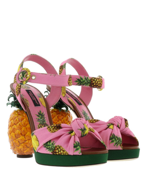 dolce and gabbana pineapple heels