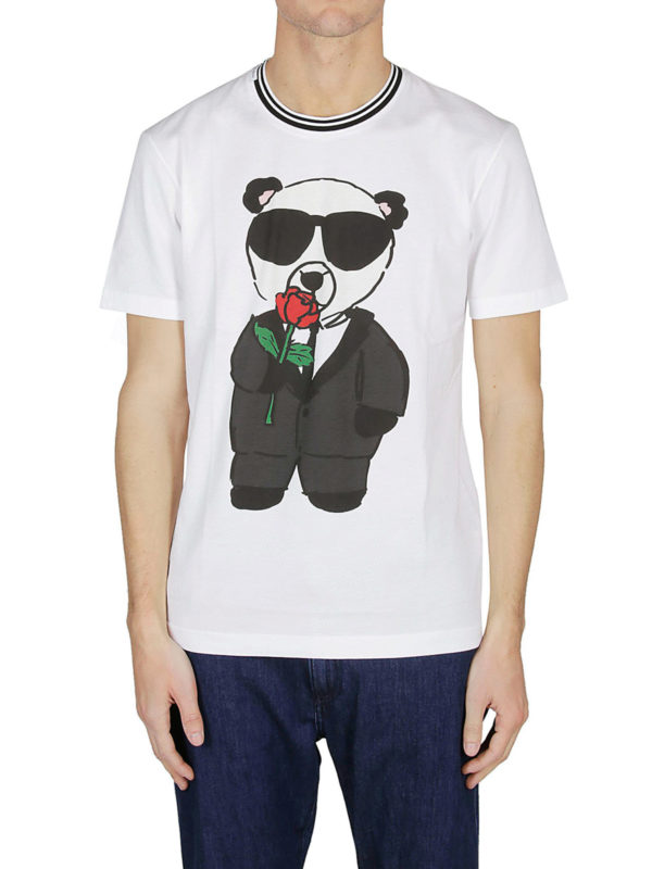 dolce and gabbana panda t shirt