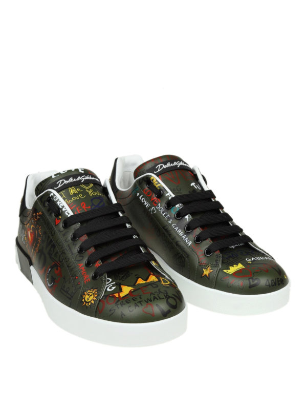 dolce gabbana sneakers green