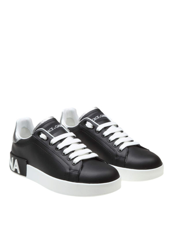 dolce gabbana black sneakers