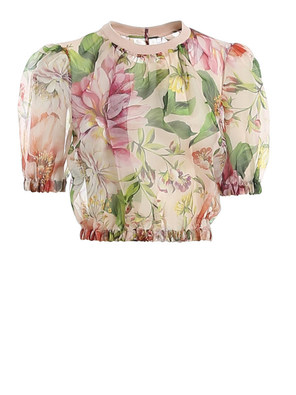 dolce gabbana floral top