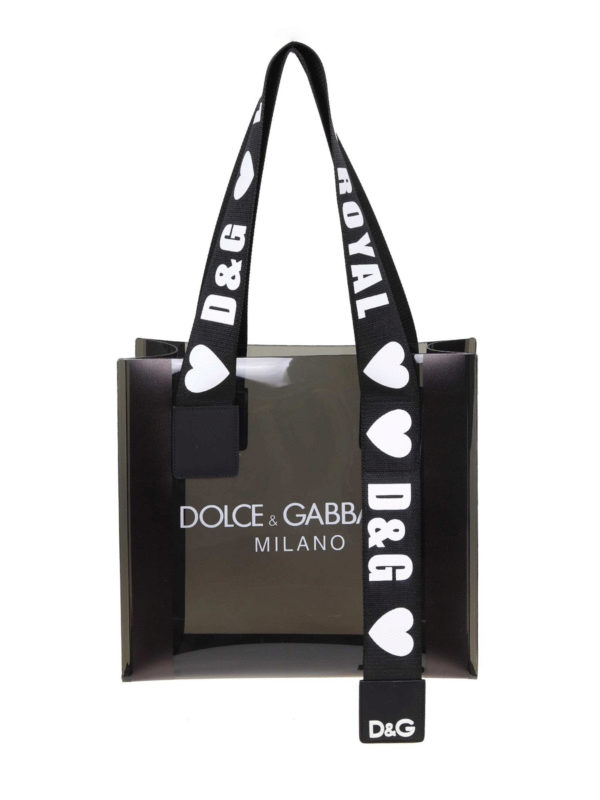 dolce and gabbana transparent bag