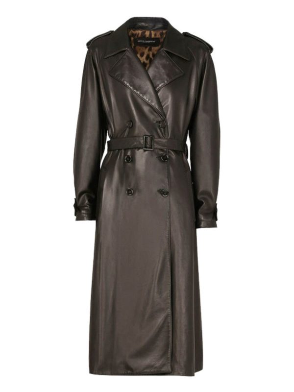 navy blue short trench coat