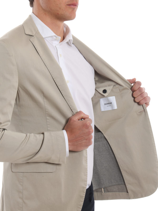 بلیزر Dondup - Stretch cotton unlined blazer - UJ546CS0083UPTD020