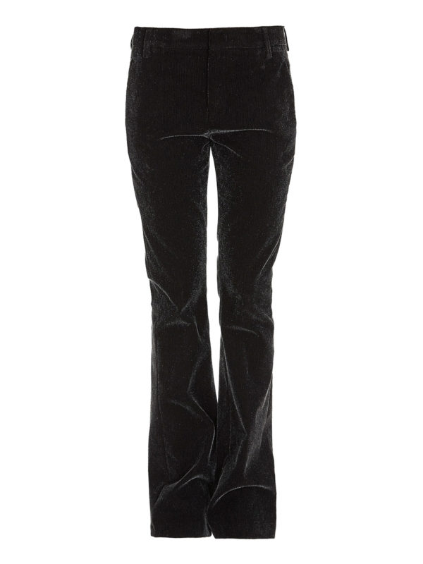 corduroy flared legging