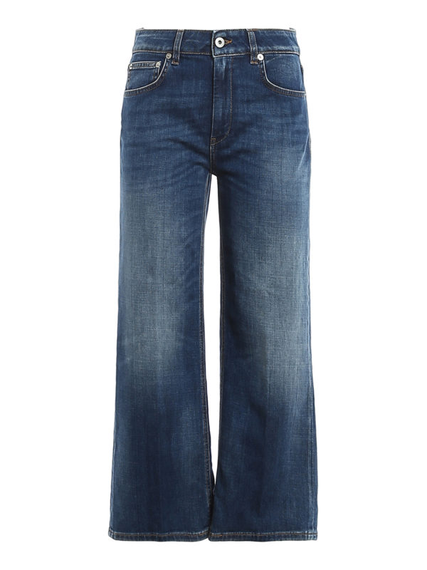 DONDUP: flared jeans - Avenue denim flared jeans