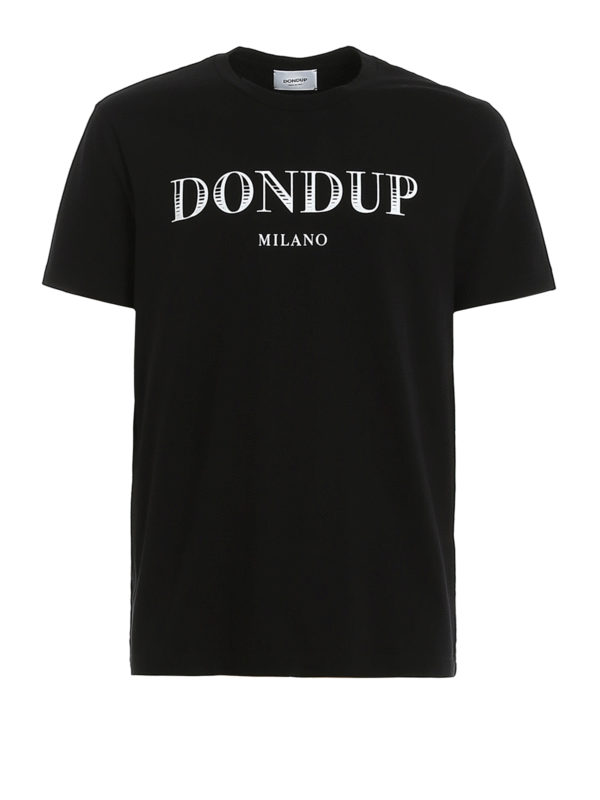 Dondup - Logo print T-shirt - t-shirts - US198JF0234UZA9DU999 | iKRIX.com