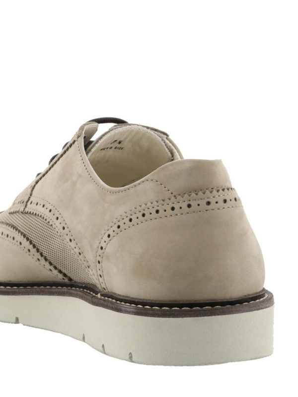 آکسفورد Hogan - Dress X-H322 suede Derby shoes - HXM3220Y211I8VC803