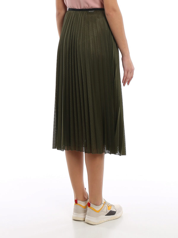 Drilled skirt shop online: MONCLER