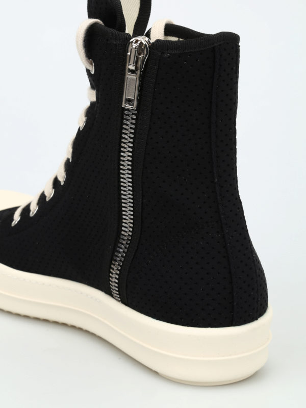 Download Rick Owens Hun - DRKSHDW canvas high top sneakers ...