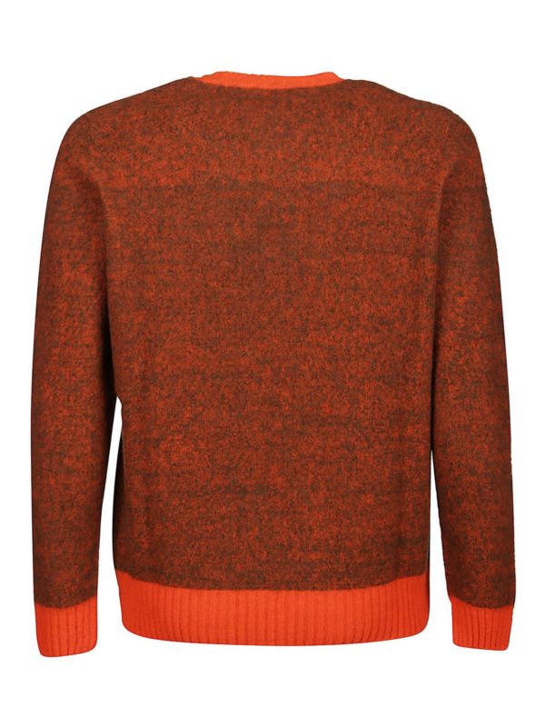 یقه گرد Drumohr - Gauzed wool sweater 