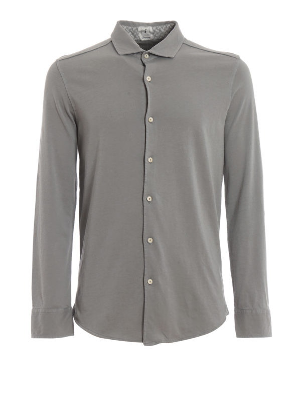 jersey shirt gray