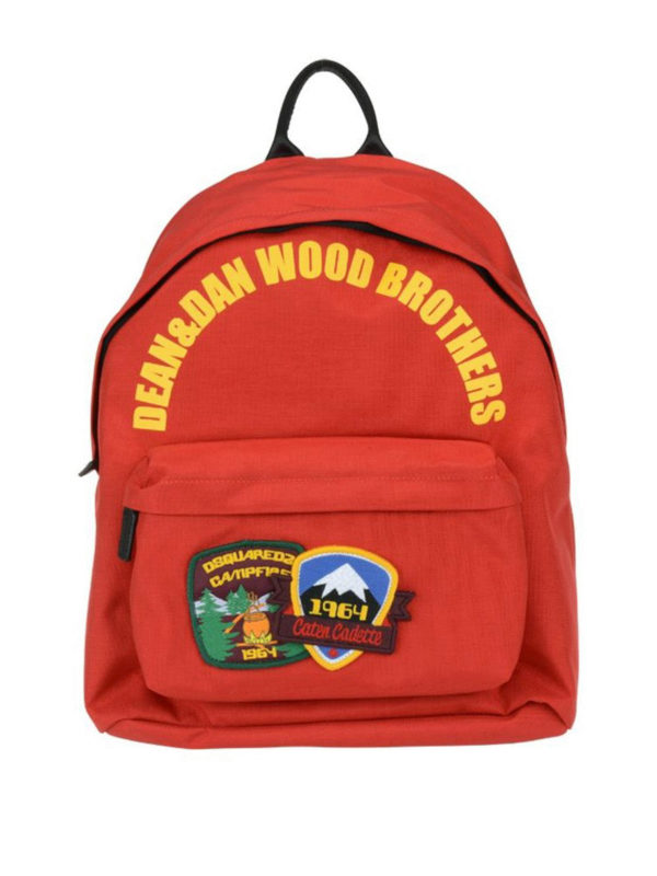 wood dsquared2 rucksack