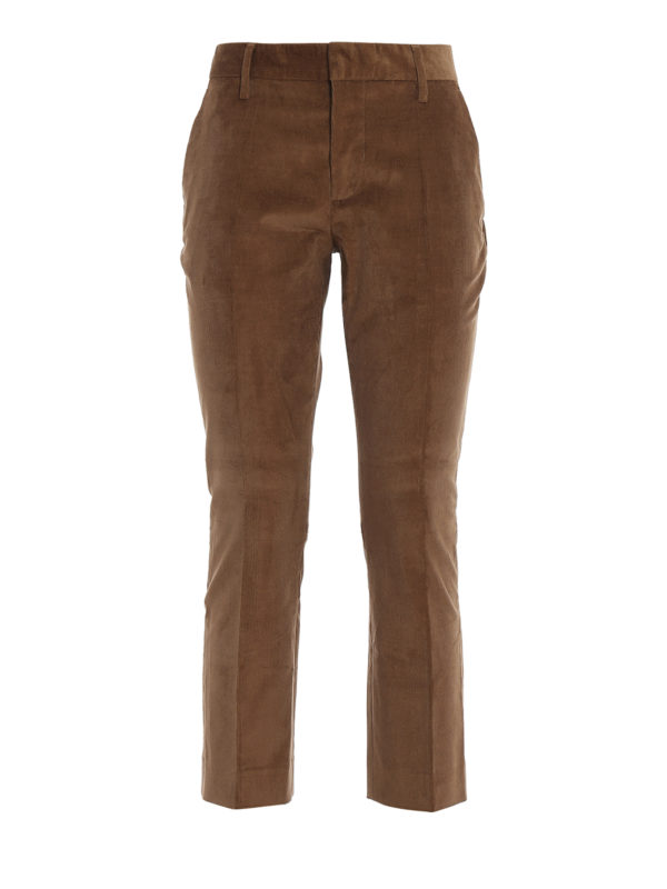 Casual trousers Dsquared2 - Dennis stretch corduroy pants