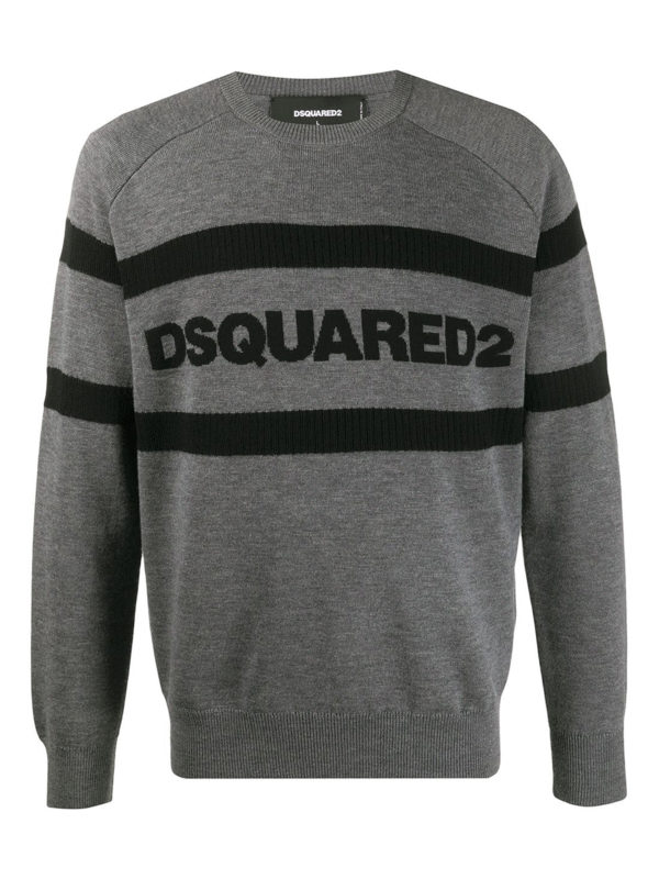 pull dsquared2 gris