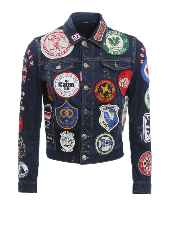 dsquared2 jacket denim