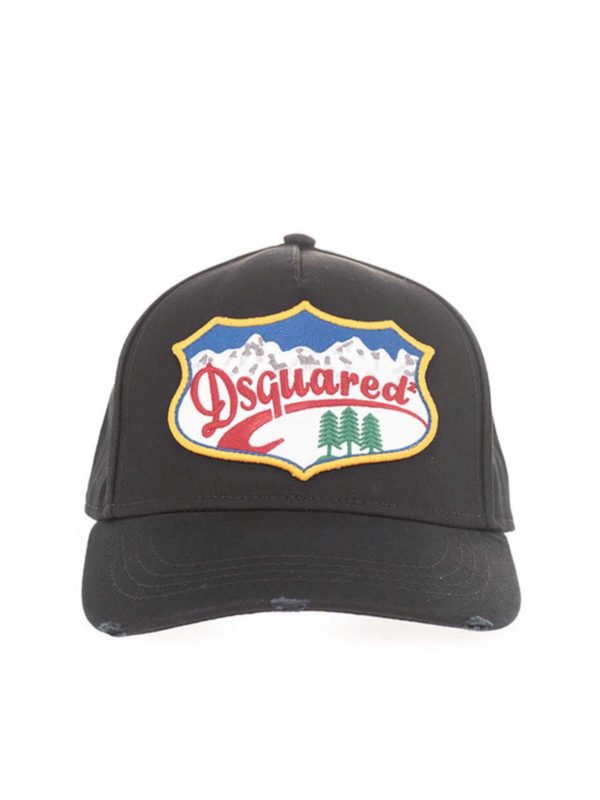 Canadian Brothers baseball cap in black 