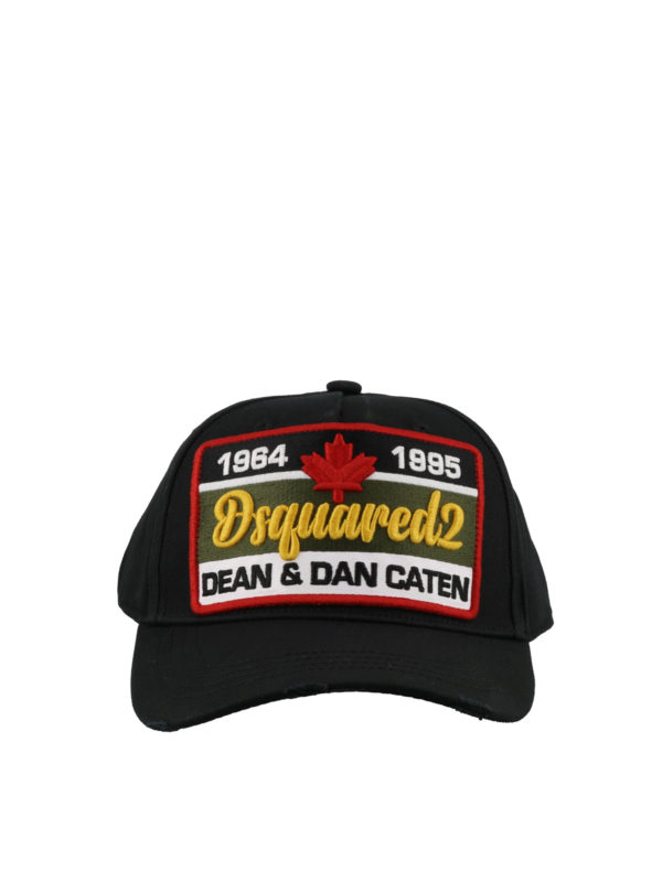 dsquared2 black cap