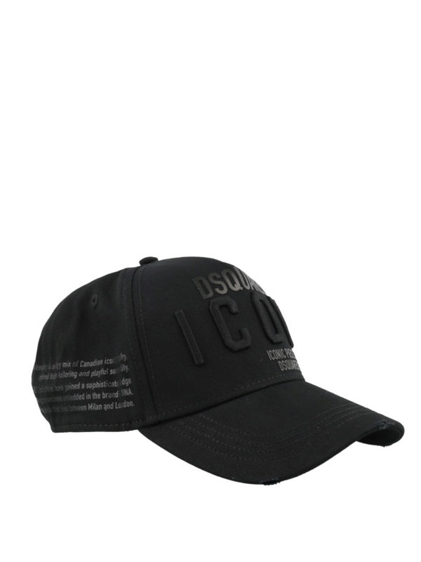 embroidered baseball cap dsquared2