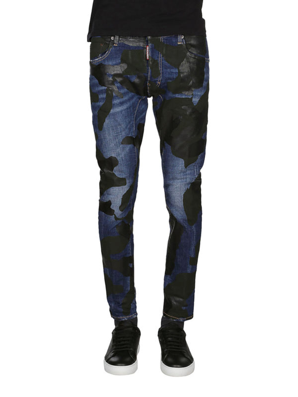 اسکینی Dsquared2 - Camo Skater jeans 