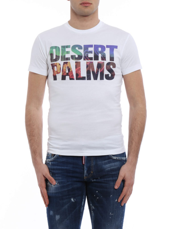 dsquared2 desert palms t shirt