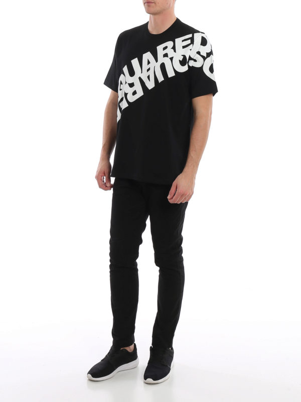 Oversized logo jersey cotton T-shirt 