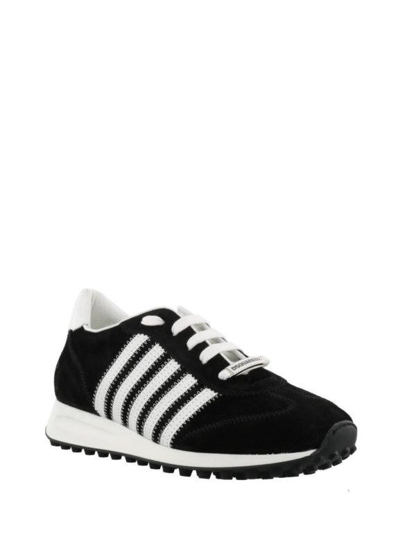 dsquared2 trainers black