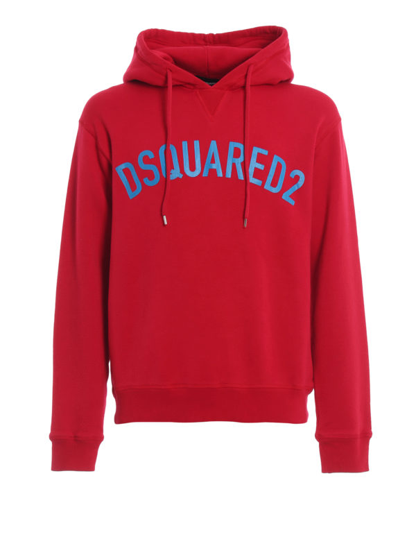 dsquared2 red sweatshirt
