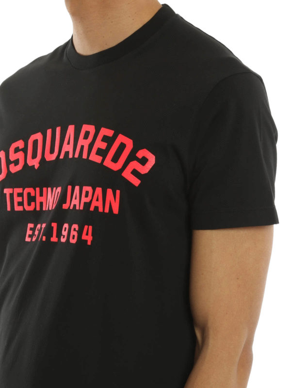dsquared2 t shirt techno japan