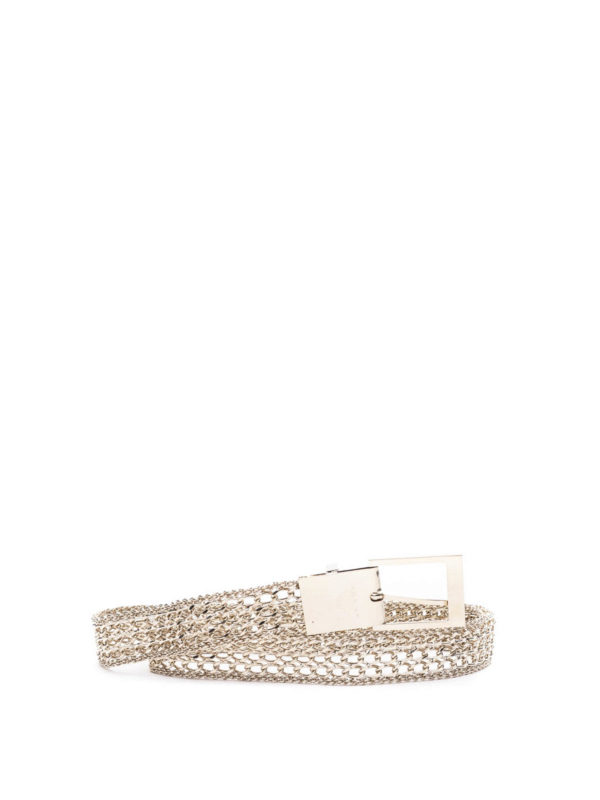 ELISABETTA FRANCHI: belts online - Metal chain belt
