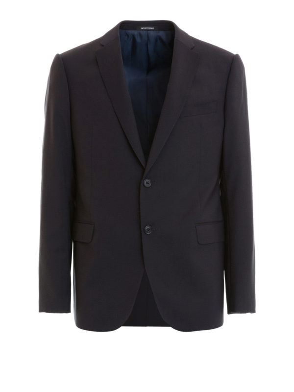 Blazers Emporio Armani - M-Line single-breasted wool blazer - W1GME001504926