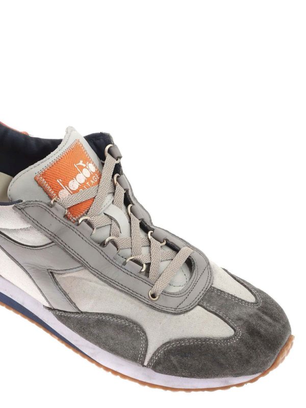 Trainers Diadora Heritage - Equipe H Dirty Stone Wash Evo grey sneakers -  2011747360175043