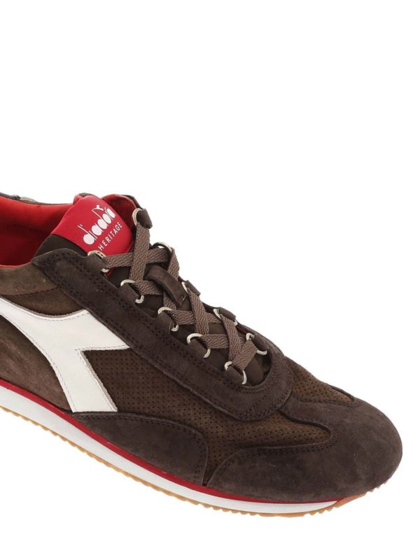 vork Missionaris Mauve Trainers Diadora Heritage - Equipe Suede Sw sneakers in brown -  2011751500130037