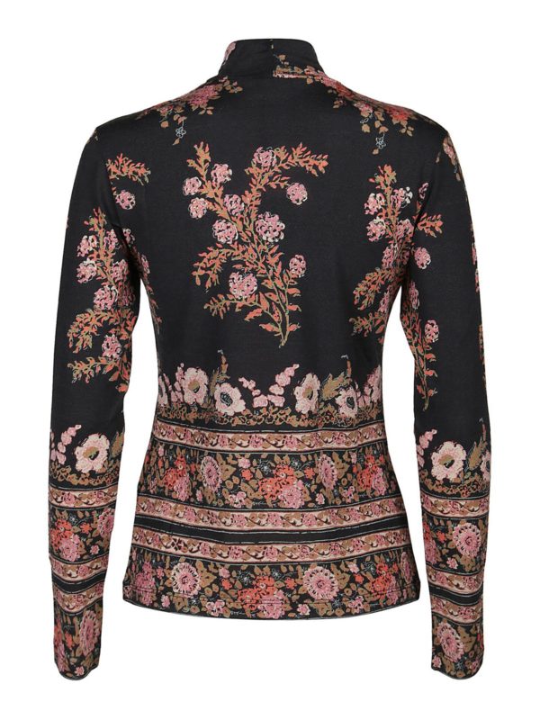 یقه اسکی Etro - Borana patterned 