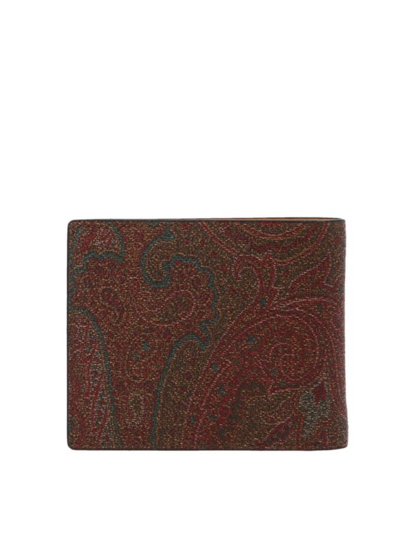Wallets & purses Etro - Paisley wallet in multicolor - 0F5578007600