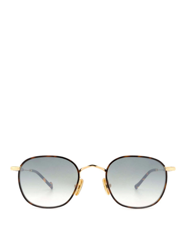 EYEPETIZER: sunglasses online - Trois havana ultralight sunglasses