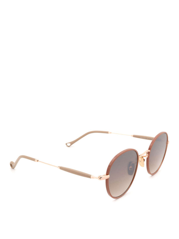 EYEPETIZER: sunglasses - Cinq rounded ultralight sunglasses