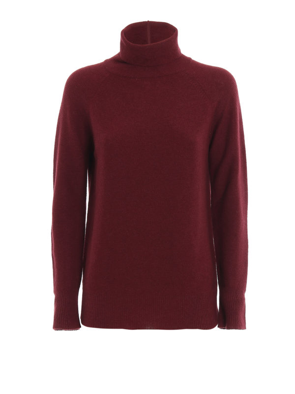 FABIANA FILIPPI: Turtlenecks & Polo necks - Wool silk and cashmere turtleneck sweater