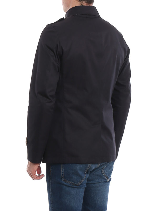 Trench in cotone e tessuto shop online: HERNO