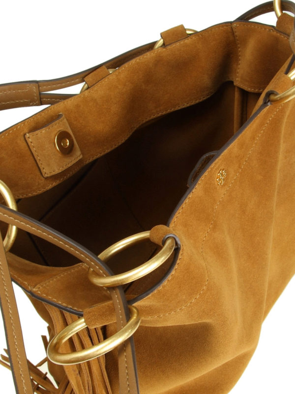 tory burch farrah fringe small tote