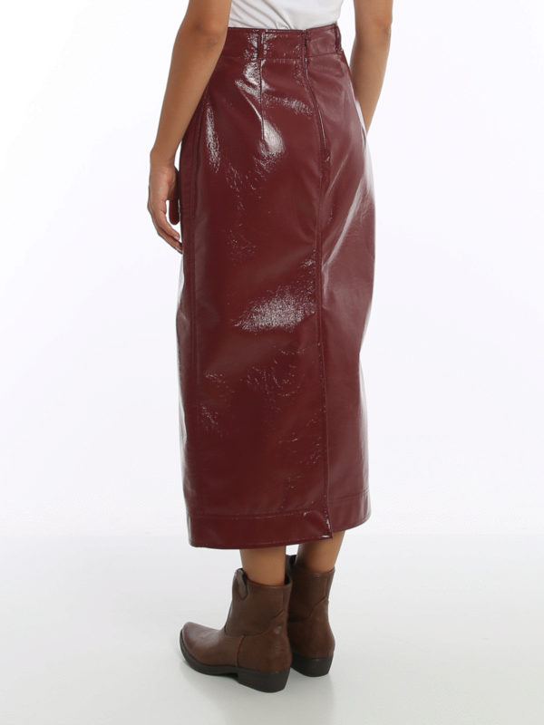 philosophy faux leather skirt