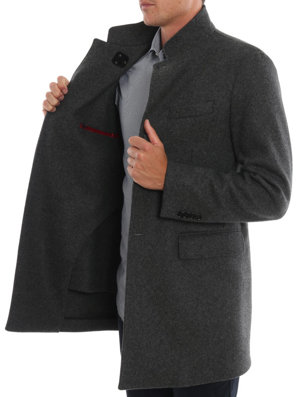کوتاه Fay - Mid season grey short coat 