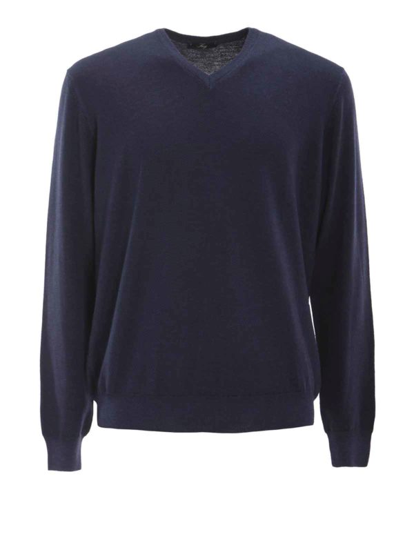V necks Fay - Virgin wool sweater - NMMC133250TCQRU809 | iKRIX.com