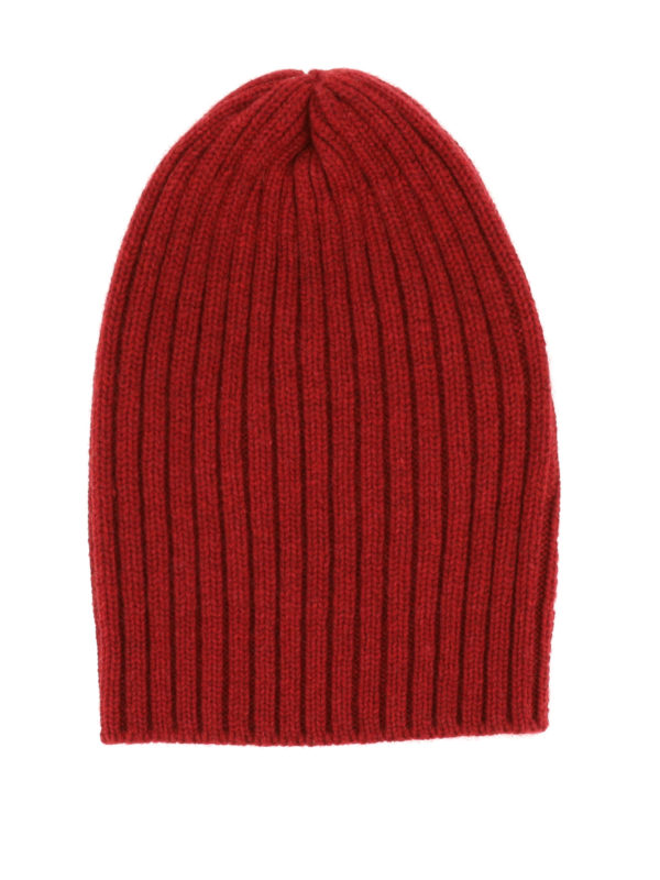 کلاه بافتنی Fedeli - Ribbed cashmere 